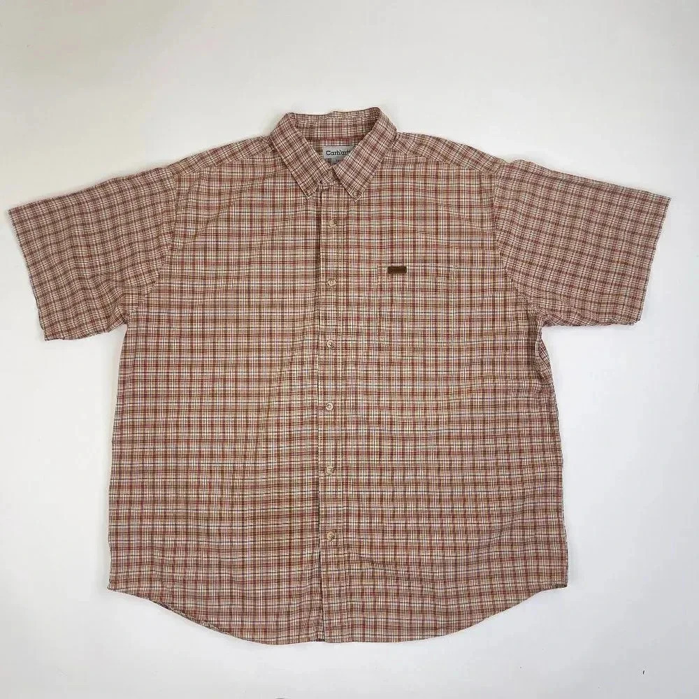 Carhartt Plaid Button Up Regular Fit Shirt